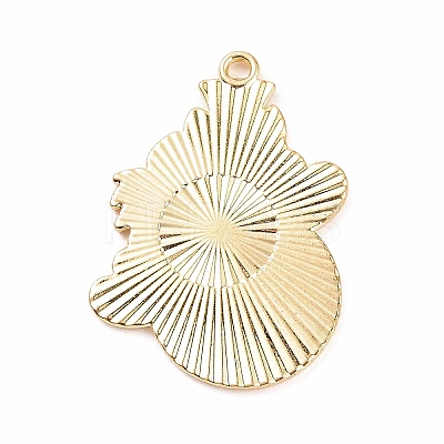 Alloy Enamel Pendants ENAM-M055-04G-02-1