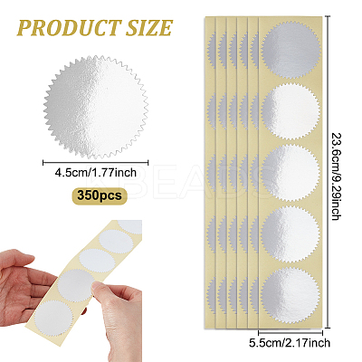 350Pcs DIY Scrapbook Paper Stickers DIY-UN0007-39B-1