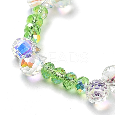Glass & Iron Beads Mobile Straps AJEW-H153-03B-06-1