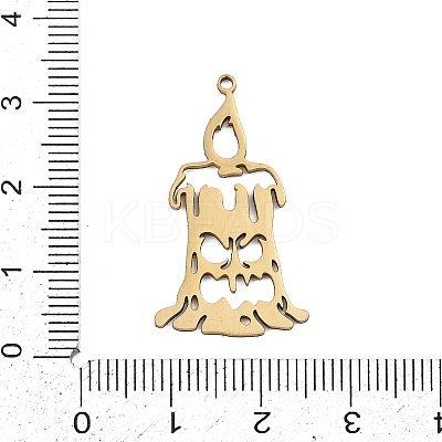 Halloween 201 Stainless Steel Pendants STAS-Z155-01B-G-1