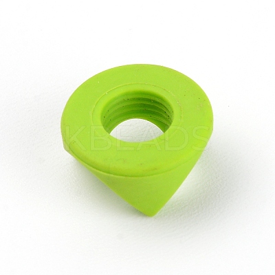 60Pcs 4 Colors Silicone Pencil Gripper for Kids AJEW-GF0003-34-1