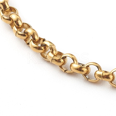 304 Stainless Steel Rolo Chain Bracelets X-BJEW-JB06447-03-1