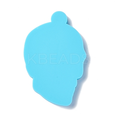 Skull Pendant Silicone Molds DIY-I088-02-1