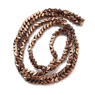 Synthetic Non-magnetic Hematite Beads Strands G-P545-J01-01A-1