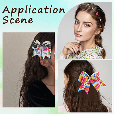 Alloy Rhinestone Hair Bands OHAR-GF0001-42-1
