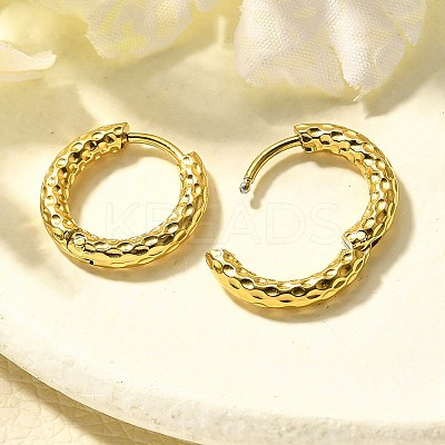 304 Stainless Steel Hoop Earrings for Women EJEW-M068-12D-G-1