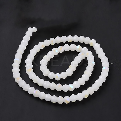 Electroplate Glass Beads Strands EGLA-A044-J4mm-L05-1