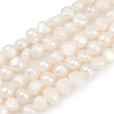 Natural Cultured Freshwater Pearl Beads Strands PEAR-P064-20B-02A-01-1