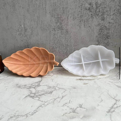 DIY Leaf Dish Tray Silicone Molds DIY-P070-J03-1