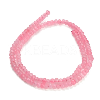 Dyed Natural White Jade Beads Strands GG-CBAF9EE-A06-3x4mm-1