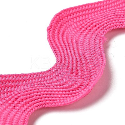 Polyester Wavy Fringe Trim Ribbon OCOR-XCP0002-35-1