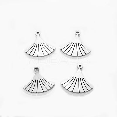 Non-Tarnish 201 Stainless Steel Pendants STAS-G296-15P-1