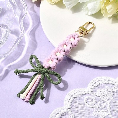 Cotton Pendant Decorations HJEW-TA00396-1