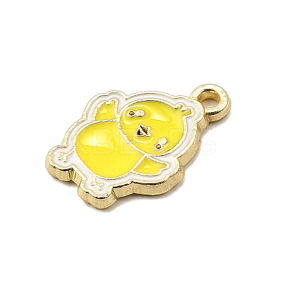 Zinc Alloy Enamel Pendants FIND-Z080-01G-04-1