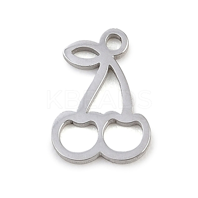 Hollow 304 Stainless Steel Charms LS-STAS-Z183-06P-1