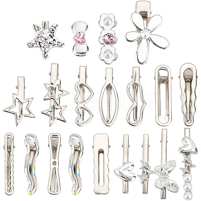 Zinc Alloy & Iron Alligator Hair Clips PHAR-SP0001-04A-1