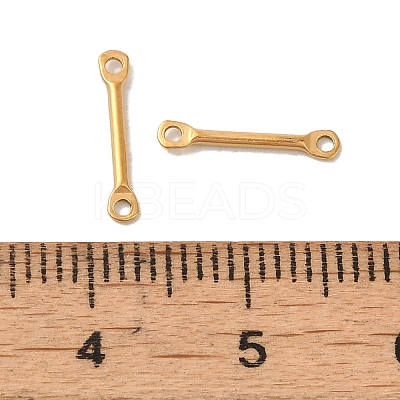 Ion Plating(IP) 304 Stainless Steel Connector Charms LS-STAS-Q323-04C-G-1