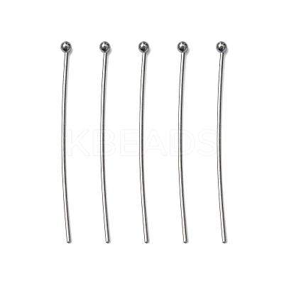 Tarnish Resistant 304 Stainless Steel Ball Head pins STAS-M010-35mm-01-1