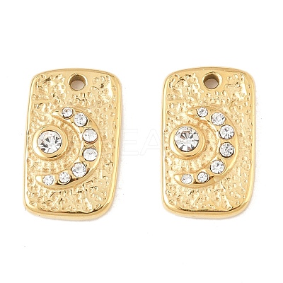 304 Stainless Steel Pendants STAS-L022-545G-1