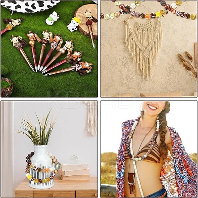 80Pcs DIY Cowboy Theme Findings Beads Kits DIY-CJ0002-48-1