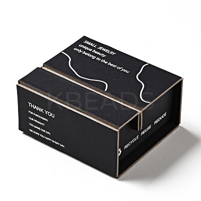 Cardboard Paper Jewelry Gift Boxes OBOX-G016-A05-1