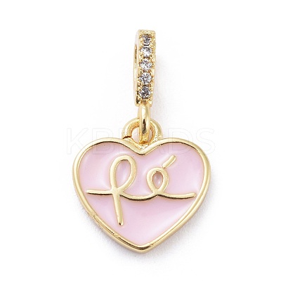 Cubic Zirconia Charms LS-KK-G363-09G-03-1