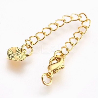 Brass Chain Extender KK-I633-67G-NR-1