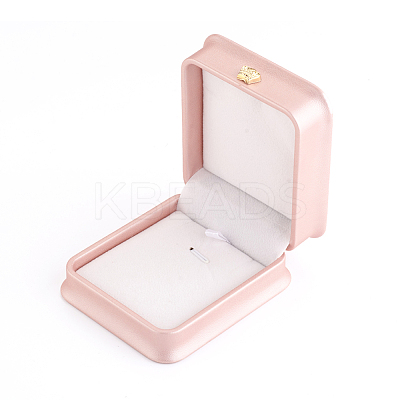 PU Leather Necklace Pendant Gift Boxes X-LBOX-L005-F02-1