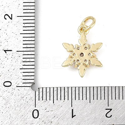 Rack Plating Brass Micro Pave Cubic Zirconia Pendants KK-H509-12G-02-1