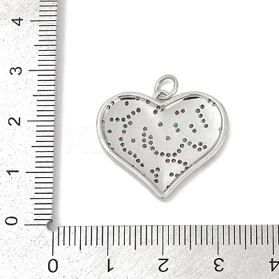 Brass Micro Pave Clear Cubic Zirconia Pendants KK-R221-01P-05-1