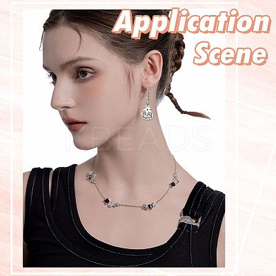 70Pcs 7 Style Tibetan Style Alloy Pendants FIND-SC0019-39-1