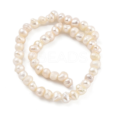 Natural Cultured Freshwater Pearl Beads Strands PEAR-C003-07A-1