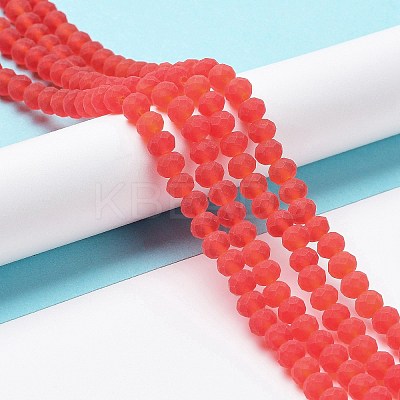 Transparent Glass Beads Strands EGLA-A034-T3mm-MD01-1