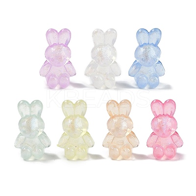 Luminous Transparent Acrylic Beads LACR-U001-04-1