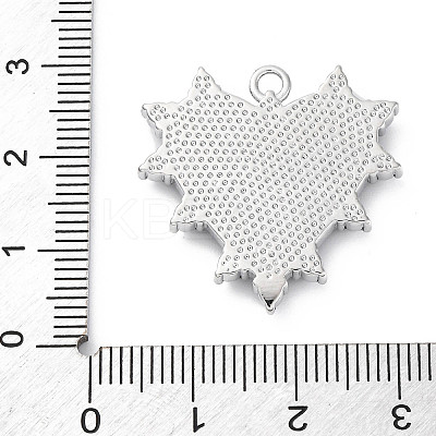 Brass Enamel Pendants KK-D360-02P-1
