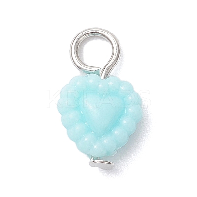 Opaque Acrylic Pendants PALLOY-JF04351-01-1