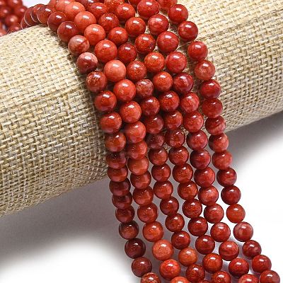 Natural Malaysia Jade Beads Strands G-L645-A01-6mm-09-1