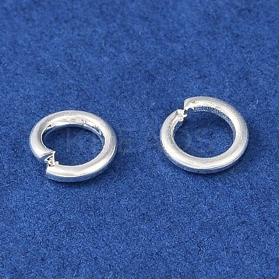 Brass Open Jump Rings KK-N254-45A-S-1