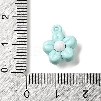 Spray Plating Alloy Pendants PALLOY-S186-14F-1
