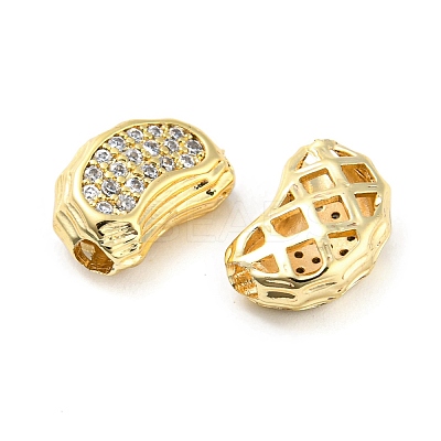 Brass Beads ZIRC-L077-041G-1