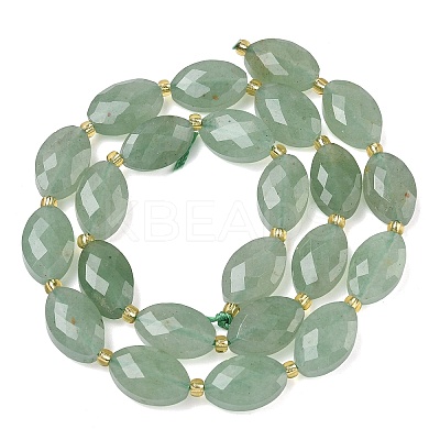 Natural Green Aventurine Beads Strands G-A295-A05-01-1