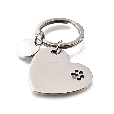 304 Stainless Steel Keychains KEYC-K024-01P-1