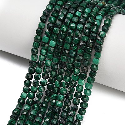 Natural Malachite Beads Strands LS-G-C262-C02-4mm-1
