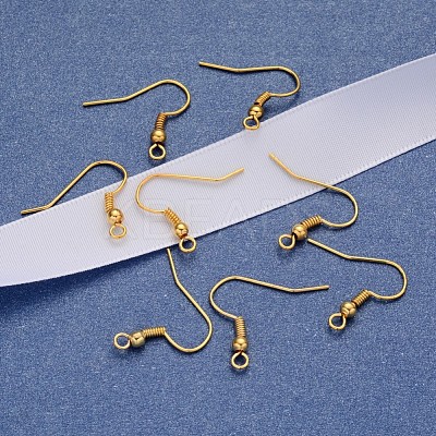 Iron Earring Hooks X-E135-NFG-1