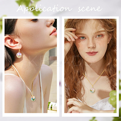 20Pcs 10 Styles Rack Plating Alloy Enamel Pendants ENAM-SC0007-27-1