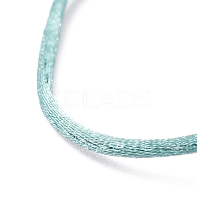 Heart Braided Nylon Cord Mobile Accessories HJEW-JM00607-1