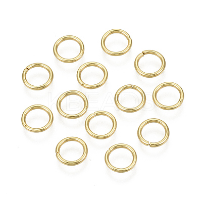 304 Stainless Steel Open Jump Rings STAS-R060-7x1-1