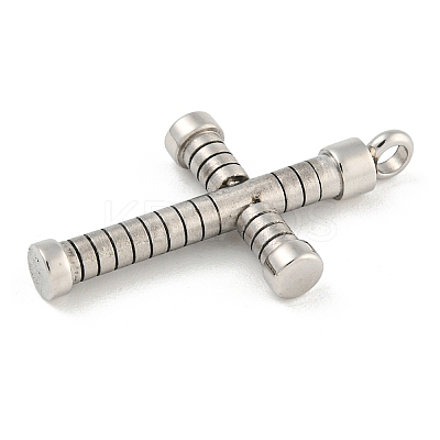Non-Tarnish 304 Stainless Steel Pendants STAS-F307-06P-1