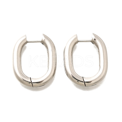 201 Stainless Steel Hoop Earrings LS-EJEW-Q026-12P-A-1