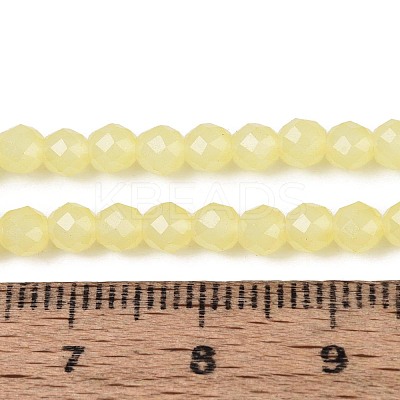 Imitation Jade Glass Beads Strands LS-GLAA-T028-4mm-11H-1